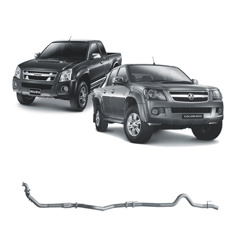 Redback Extreme Duty Exhaust 3in Turbo Back (No Cat & No