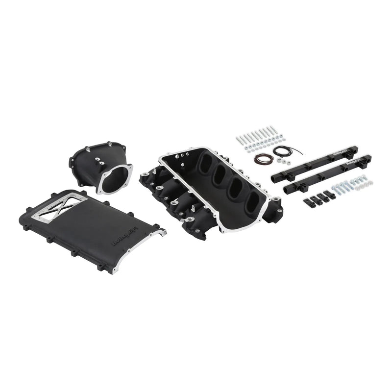 Holley EFI 300-719BK Ultra Lo-Ram Manifold Kit and Port