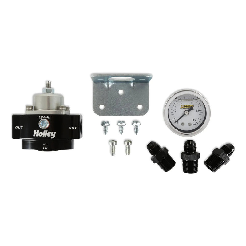Holley 12-840KIT Billet Bypass Fuel Pressure Regulator