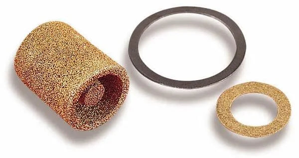 Holley 162-500 Carburetor Fuel Inlet Brass Filter Fits 4