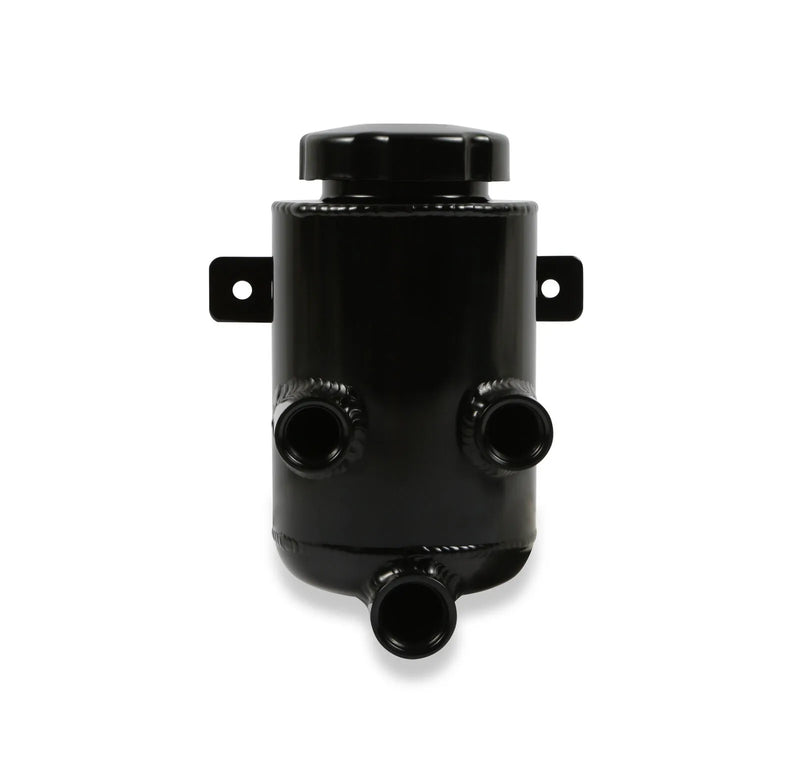 Holley 198-212 Power Steering Remote Reservoir - Black