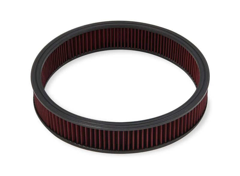 Holley 220-30 16" X 3" Red Washable Gauze Filter