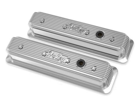 Holley 241-248 - SBC - Center Bolt - Polished Small Block