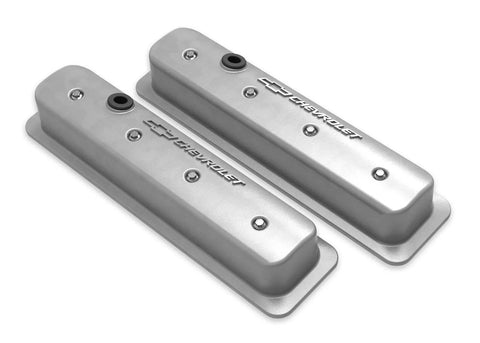 Holley 241-290 GM Licensed Valve Cover - Muscle Series -