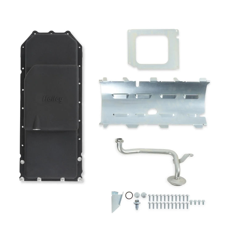 Holley 302-60BK Gen III Hemi Swap Oil Pan - Mid-Sump