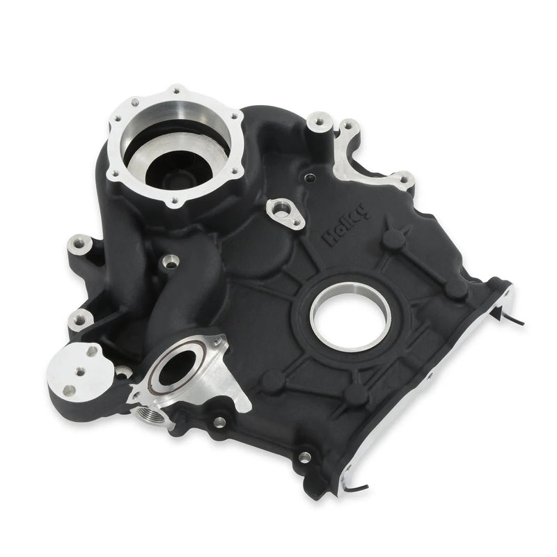 Holley 97-418 Timing Cover - Ford 7.3L Godzilla - Black