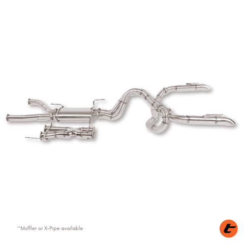 Torqit 200 Series DPF back 3' Dual Exit Stainless