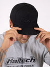 Haltech Snap Back Cap Black on Black