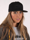 Haltech Snap Back Cap Black on Black