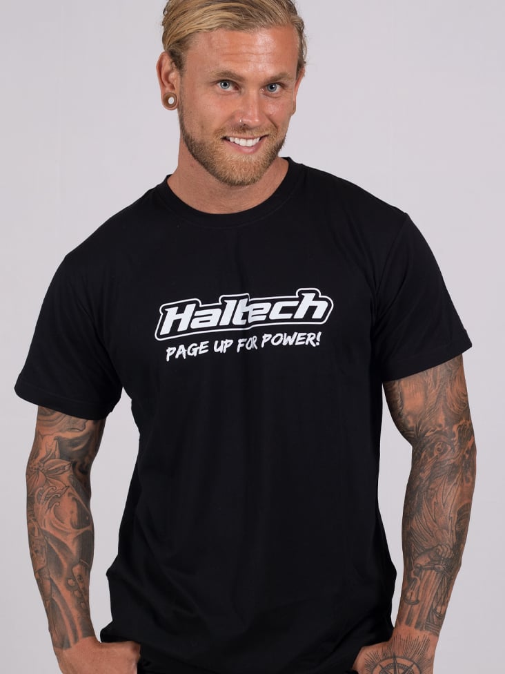 Haltech Classic T-Shirt Black - 5X Extra Large