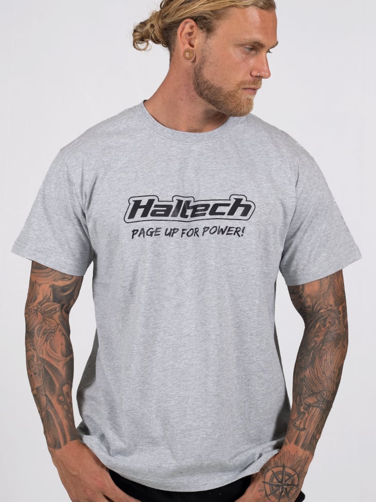 Haltech Classic T-Shirt Grey - Large
