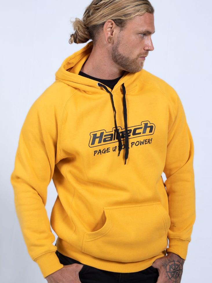 Haltech Classic Hoodie Yellow - Extra Large