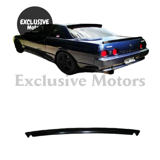 Nissan Skyline R32 GTR / gtst / gts Carbon Fiber Spoiler Boot Lip (1989-1994)