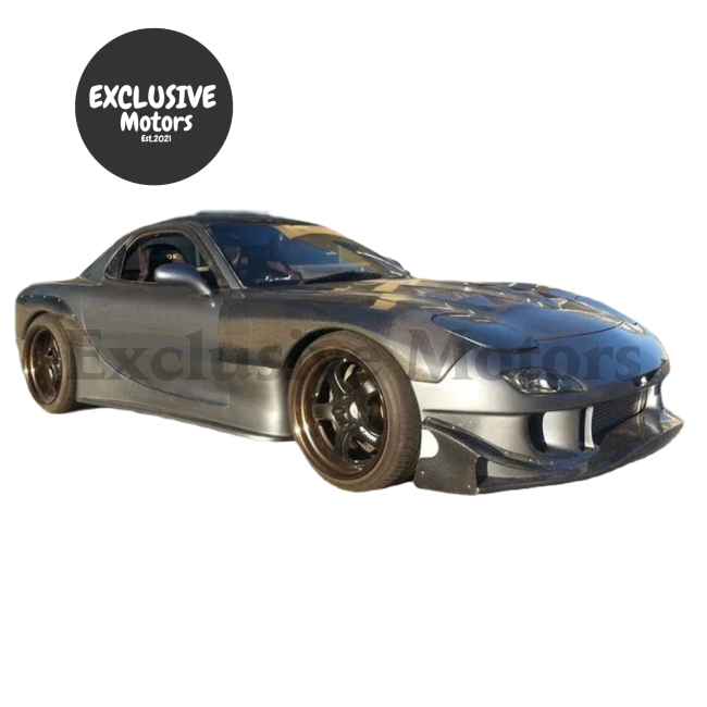 Mazda RX-7 FD3S Carbon Fiber Front Bumper Splitter Canards (2 pcs)