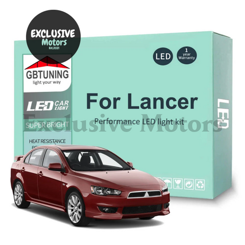 Mitsubishi Lancer EX EVO LED Interior Light Bulb Kit (2001-2017)