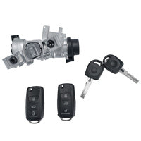 Fit For Volkswagen Golf EOS Tiguan Jetta 2004-2018 1K0905851B Ignition Switch Lock Cylinder With 2 Key