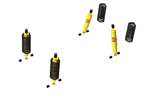 Terrain Tamer Toyota Surf KZN185 2” Suspension Lift Kit - Terrain Tamer