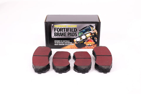 Fortified Brake Pads (Rear) - Terrain Tamer - Nissan Patrol GU 1997+ (Except 4.8L EFI Engine) - Terrain Tamer