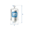UFI Filters Fuel Filter 31.510.00