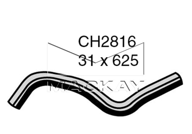 Mackay Bottom Radiator Hose CH2816