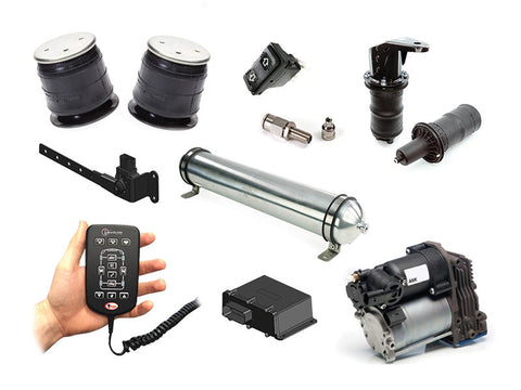 Airbag Man Full Air Suspension Kit - Metric Tubing