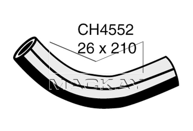 Mackay Bottom Radiator Hose CH4552