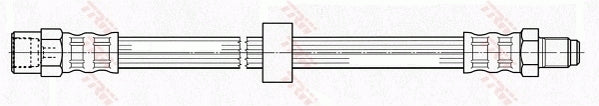 TRW Brake Hose PHB561