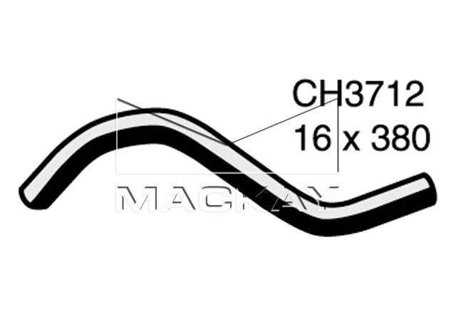 Mackay Heater Hose CH3712