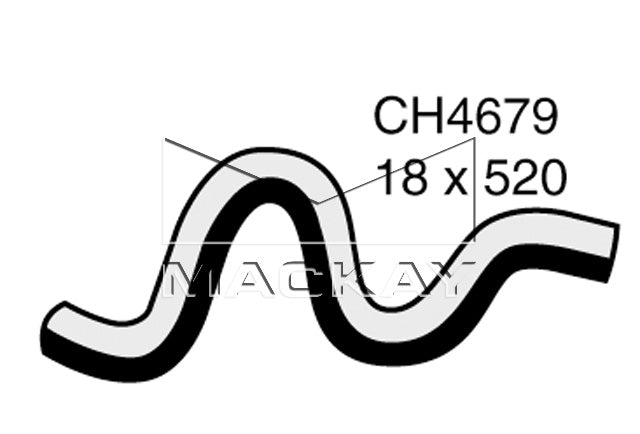 Mackay Heater Hose CH4679