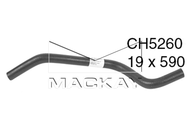 Mackay Heater Hose CH5260
