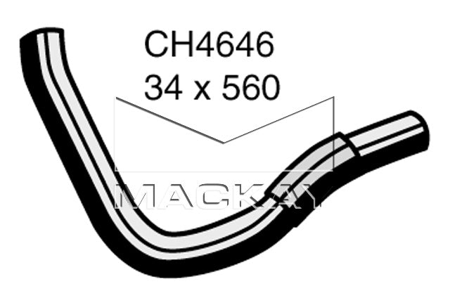 Mackay Top Radiator Hose CH4646