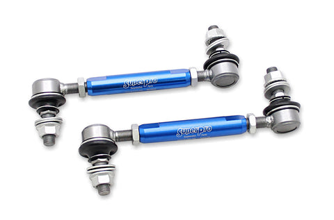 SuperPro Swaybar Link Front Kit HD Adjustable Fits Nissan