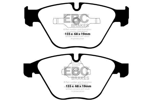 EBC Ultimax Oe Replacement Brake Pad Set DPX2006