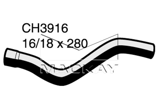 Mackay Heater Hose CH3916