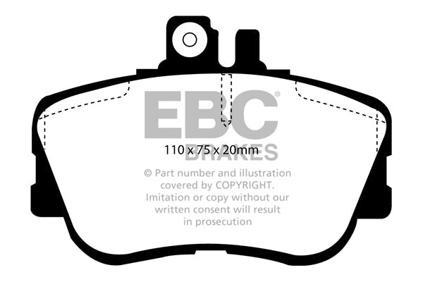 EBC Mercedes C-Class Front Pads DP2962