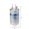 UFI Filters Fuel Filter 24.ONE.00