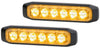 Hella - 12/24V Bst Slim Directional Warning Lamp, Amber 6