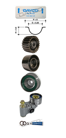 Dayco Timing Belt Kit KTBA160H