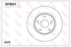 TRW Disc Brake Rotor 275mm DF8031S