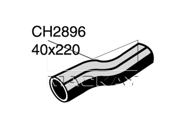 Mackay Heater Hose CH2896