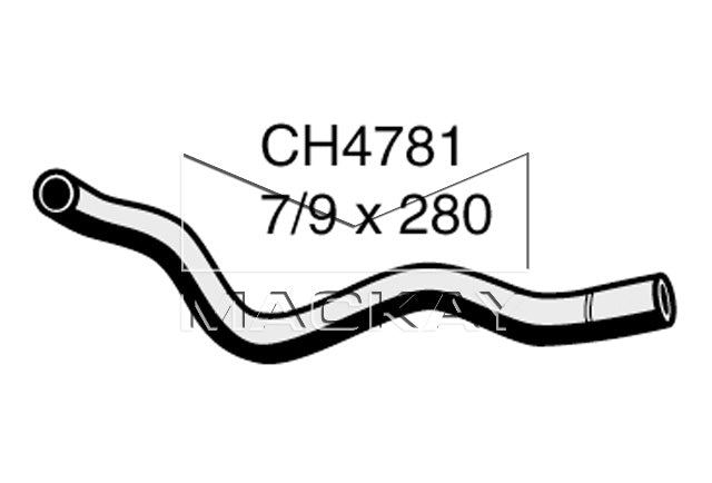 Mackay Bypass Heater Hose CH4781