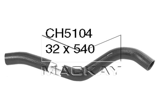 Mackay Bottom Radiator Hose CH5104