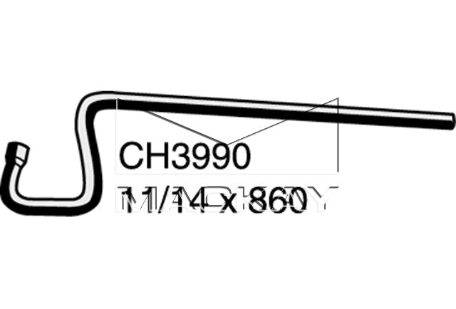 Mackay Bypass Heater Hose CH3990