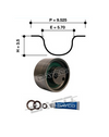 Dayco Timing Belt Kit KTBA125