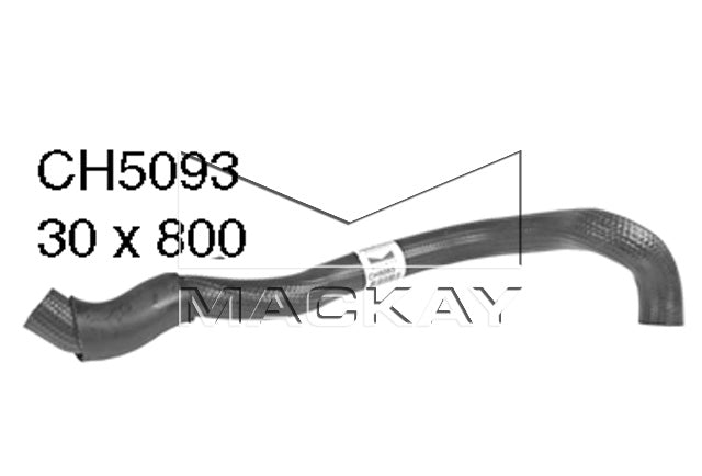 Mackay Bottom Radiator Hose CH5093