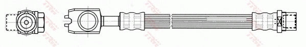 TRW Brake Hose PHD557