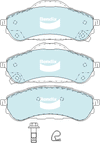 Bendix Ultimate 4WD Brake Pad Set DB2411 ULT4WD