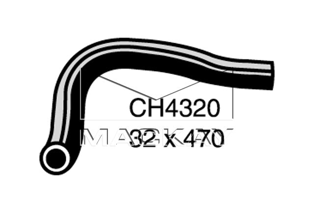 Mackay Radiator Bottom Hose CH4320
