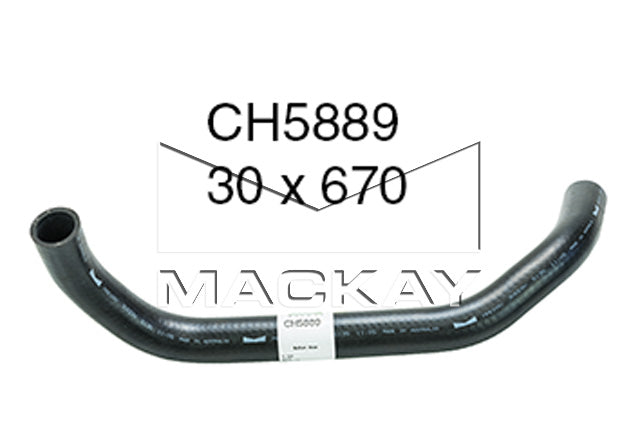 Mackay Radiator Bottom Hose CH5889