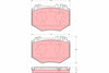 TRW Brake Pad Set GDB1575